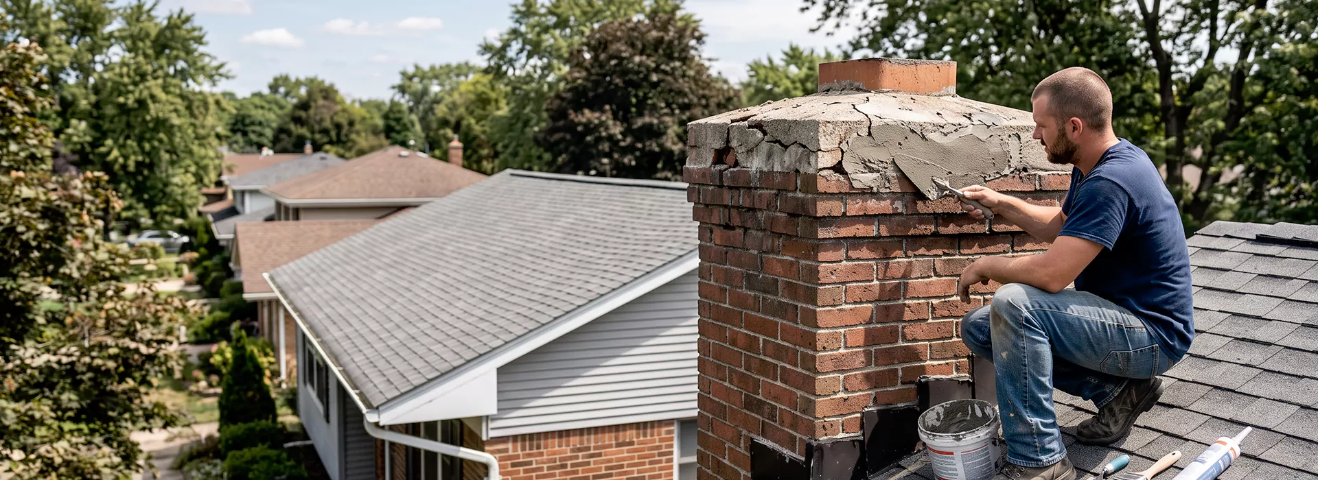 Chimney Crown Repair Buena Park, CA