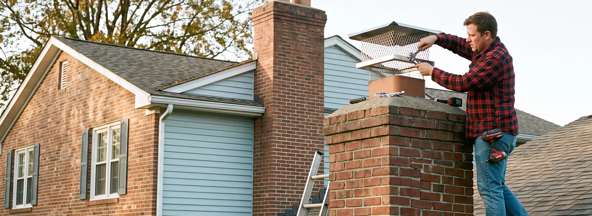 Chimney Spark Arrestor Installation in Buena Park