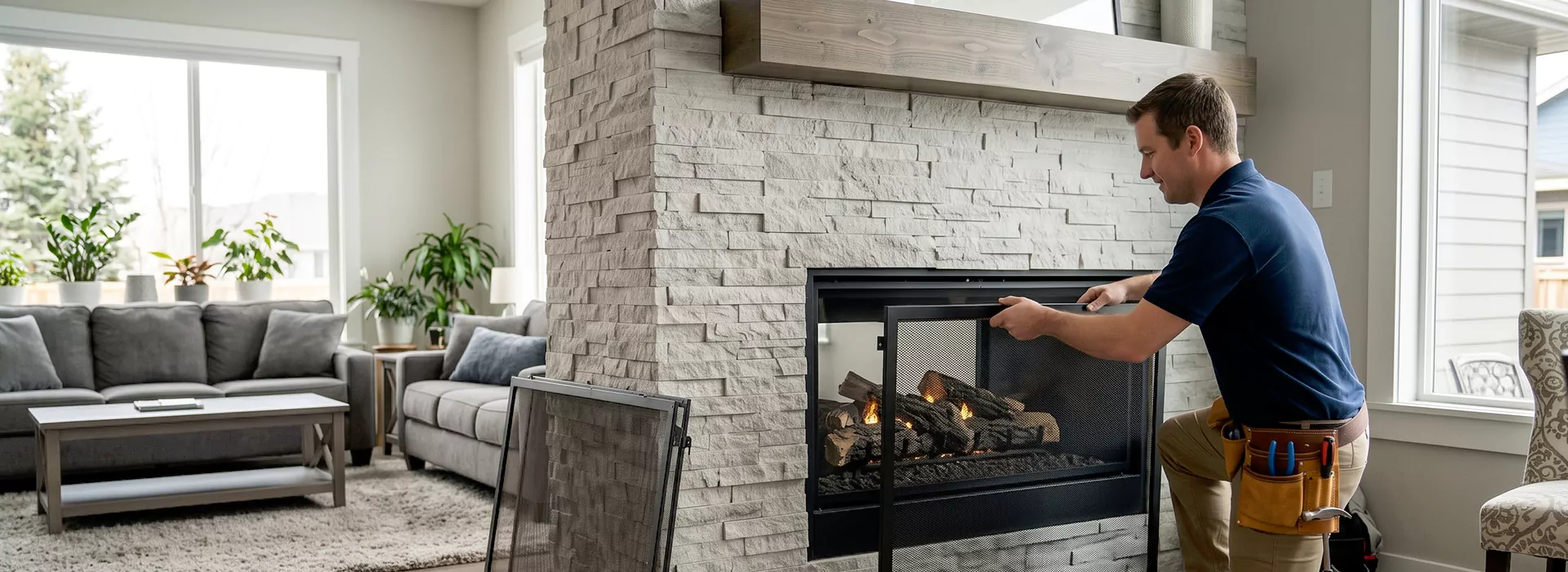 Fireplace Screen Replacement Buena Park, CA
