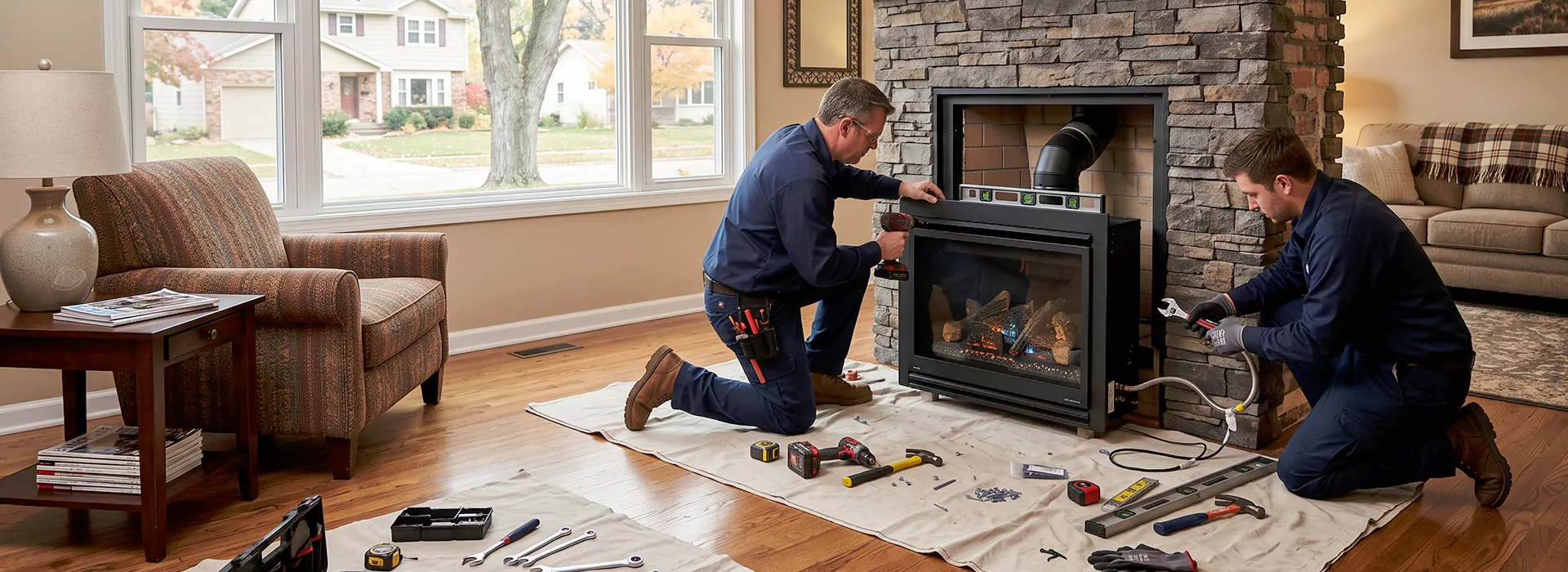 New Fireplace Installation in Buena Park