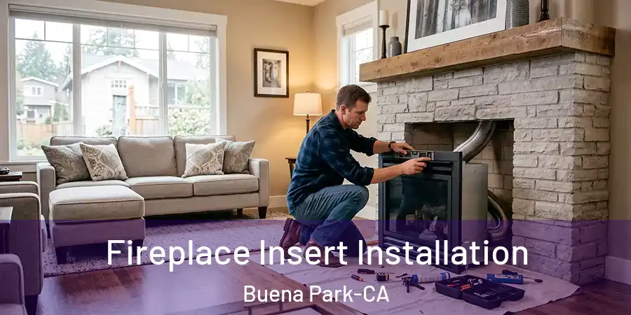Fireplace Insert Installation Buena Park-CA