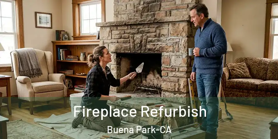  Fireplace Refurbish Buena Park-CA