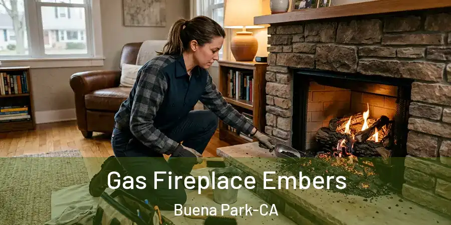 Gas Fireplace Embers Buena Park-CA