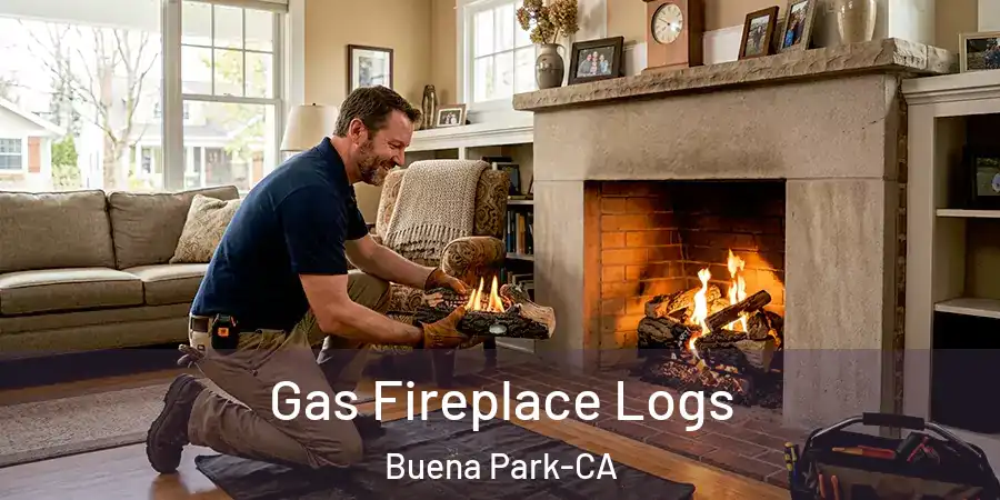  Gas Fireplace Logs Buena Park-CA