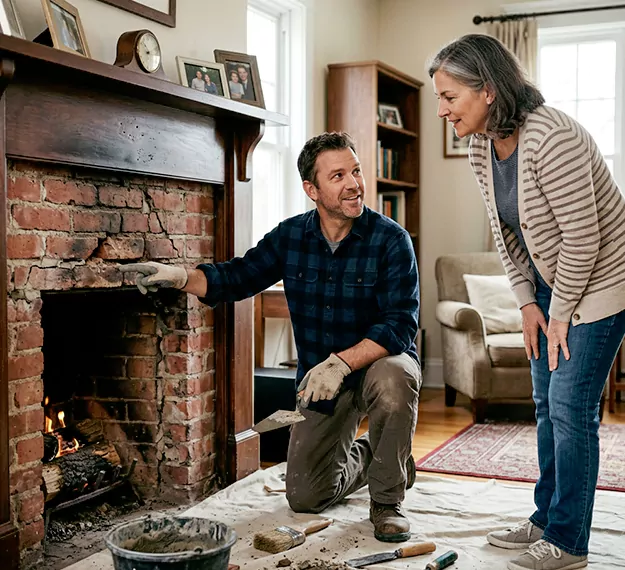 Why Buena Park Homeowners Choose Our Brick Fireplace Repair Team?