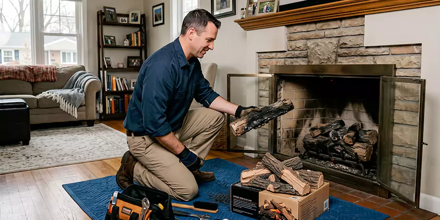 Replacing Gas Fireplace Logs Buena Park