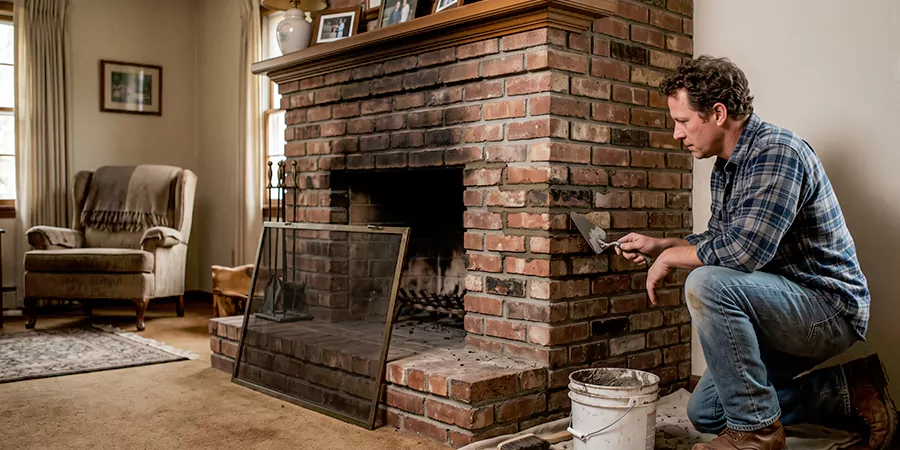 Old Fireplace Safety Repair Buena Park
