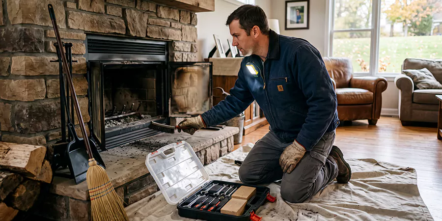 Wood Fireplace Repair in Buena Park