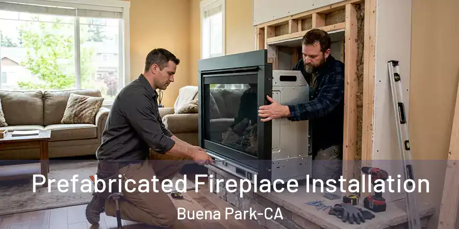  Prefabricated Fireplace Installation Buena Park-CA